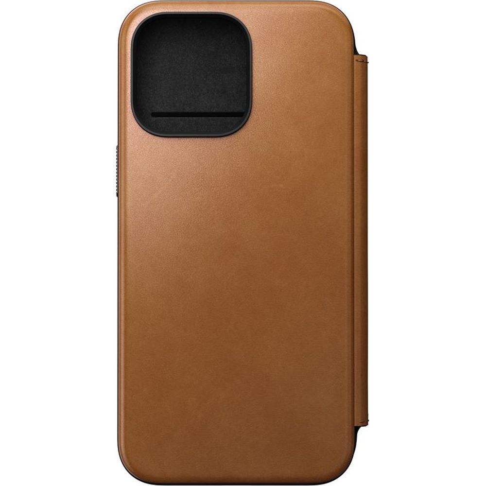 iPhoneアクセサリー NOMAD ModernLeatherFolio iPhone 15Pro Nomad Modern Leather Folio iPhone 15 Pro Max black - Etui i